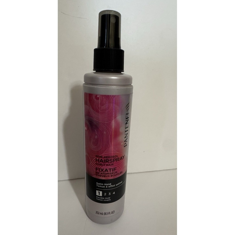 Pantene Pro-V Non-Aerosol Hairspray‎ Curly Hair Satin Hold #1 Flexible Hold NEW